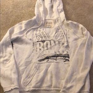 Gently worn v neck cut billabong hoodie